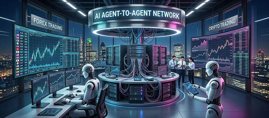 The Rise of A2A in Financial Markets: How AI Agents are Being Used in Forex and Crypto Trading