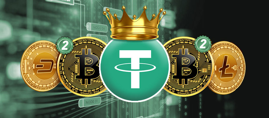 Tether Overtakes Bitcoin as the World’s Most Widely-Used Cryptocurrency