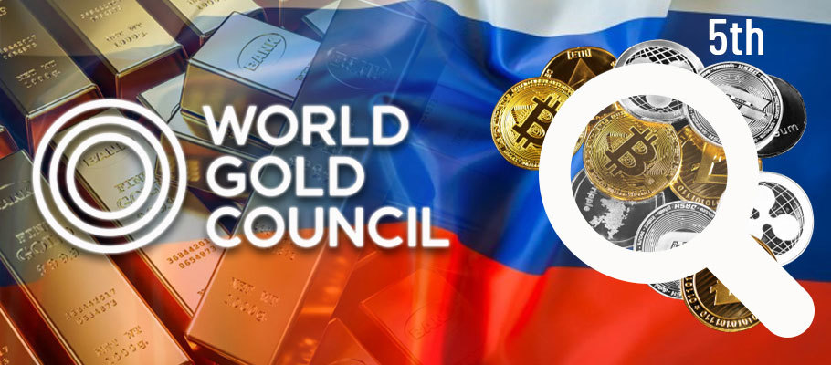 World Gold Council Research Shows Crypto the 5th Most Popular in Russia