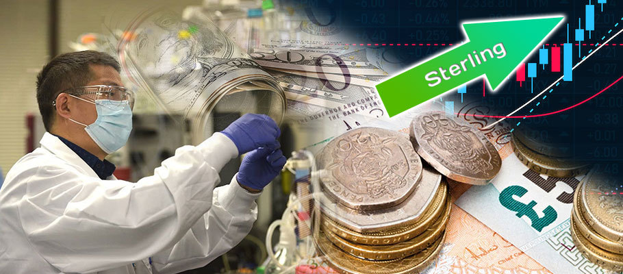 Vaccine News Boosts Sterling Against USD and EUR
