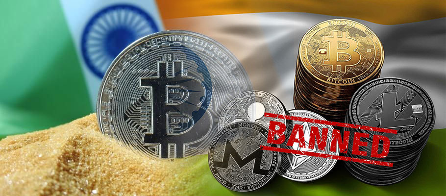 India Moves Towards a Total Ban on Cryptocurrency Investment