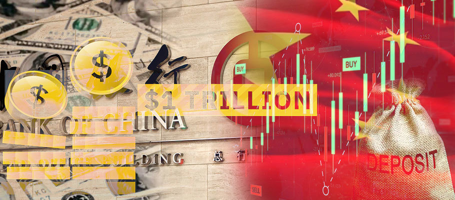 Forex Deposits in Chinese Banks Shatter the $1 Trillion Ceiling