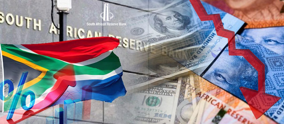 ZAR on the Back Foot Against the Dollar Despite Central Bank Rate Hike