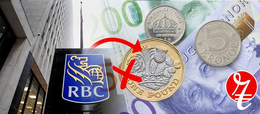 RBC Advises Offloading Pounds for Swedish Krona