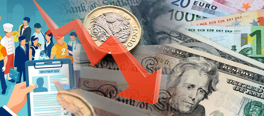 GBP Down Against USD and EUR on Latest Wage and Employment Data