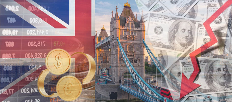 Faltering UK Economy Sets Sterling Back Against the Dollar