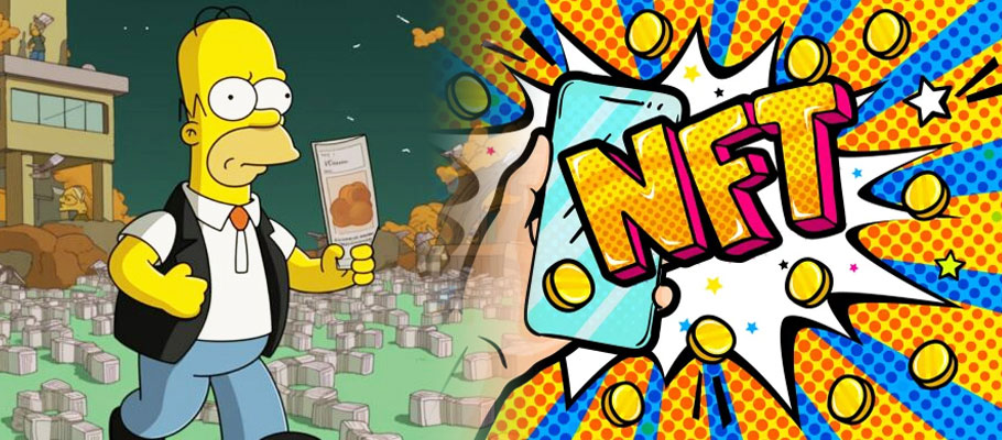 Simpsons NFT Spoof Sparks Sales Surge in Knockoff Collectibles
