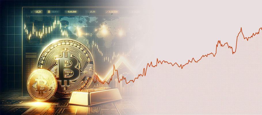 BTC-to-Gold Ratio on Track for Historic Highs