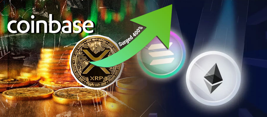 Coinbase Q1 Results Show the Value of XRP Held on the Exchange Surged Over 400%