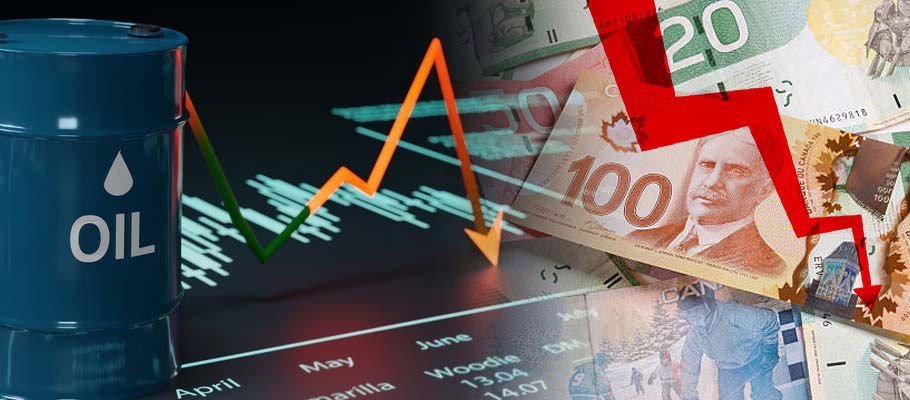Canadian Dollar (CAD) Hit by Declining Crude Prices