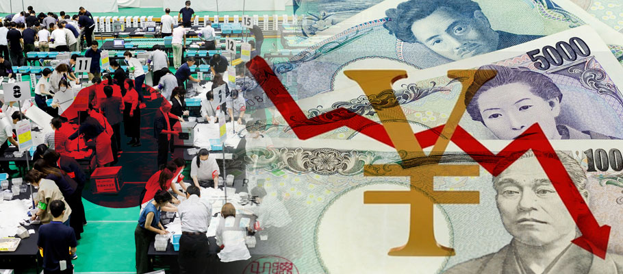 Yen Down as Japanese Election Fallout Triggers Sell-Off