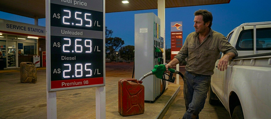 High Fuel Prices Weigh on AUD