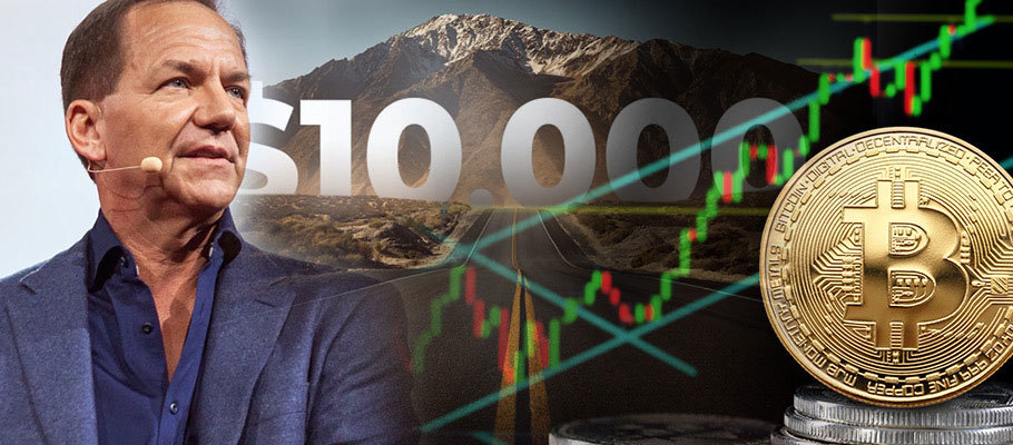 Paul Tudor Pushes Bitcoin Above $10,000