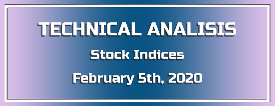 Technical Analysis of Stock Indices – February 5th, 2020