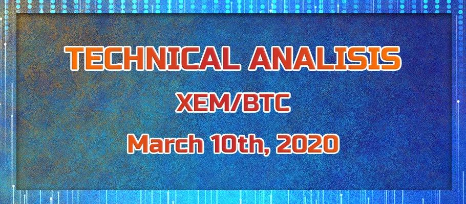 XEM/BTC is in the Downside Correction Phase