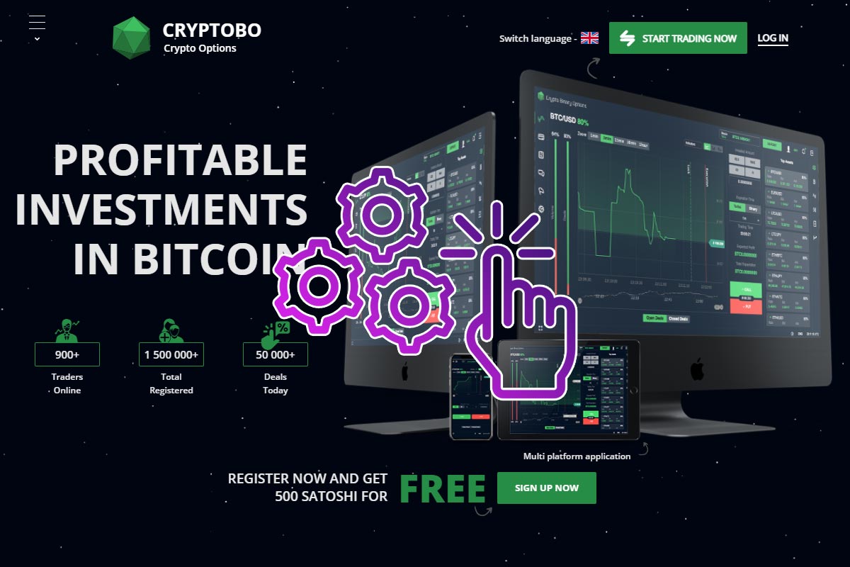 CryptoBo binary broker