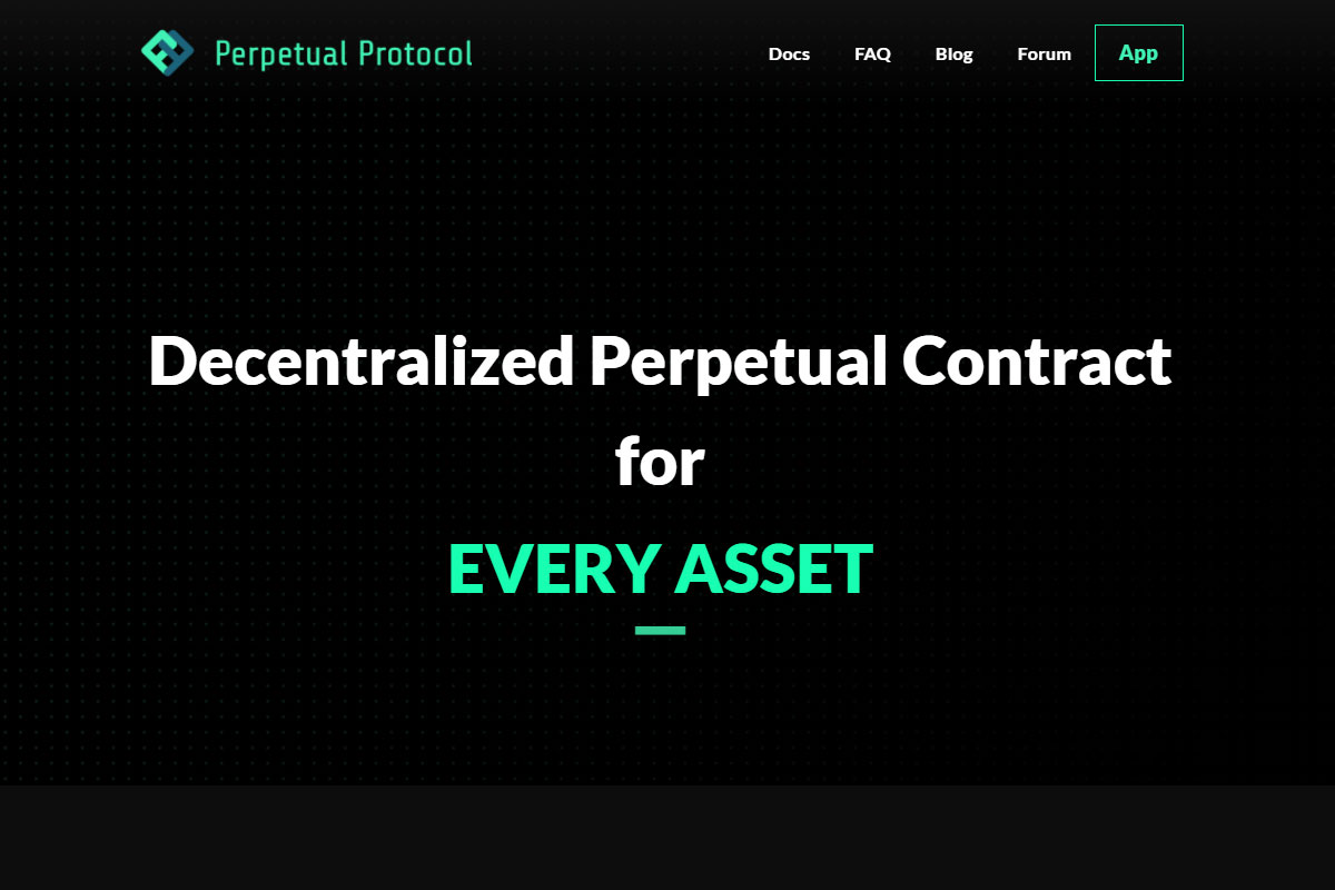 Perpetual Protocol crypto app