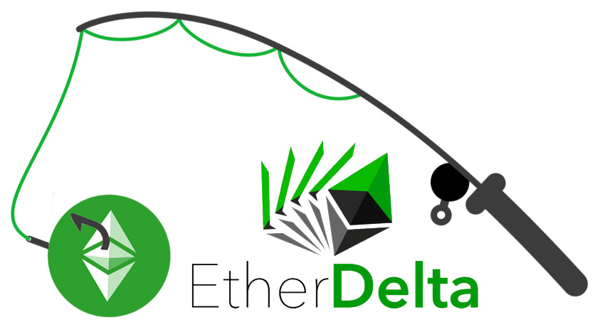 EtherDelta phishing crypto scam